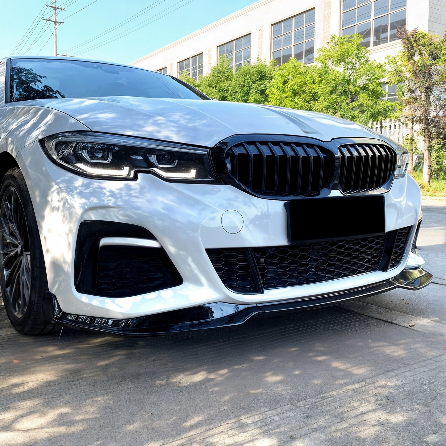 Halofield M Sport Front Splitter Lip — BMW 3 Series G20 G21