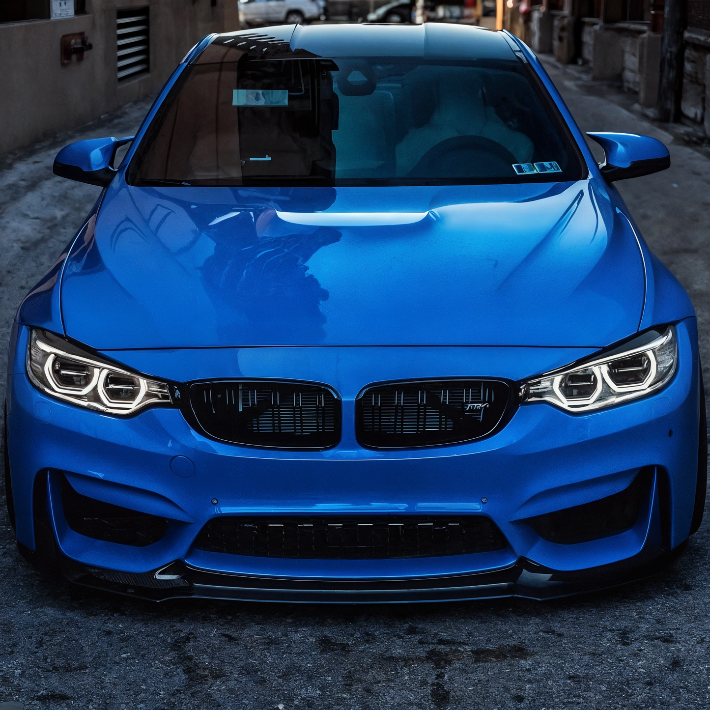 Halofield V Style Front Splitter Lip — BMW M3 M4 F80 F82 F83