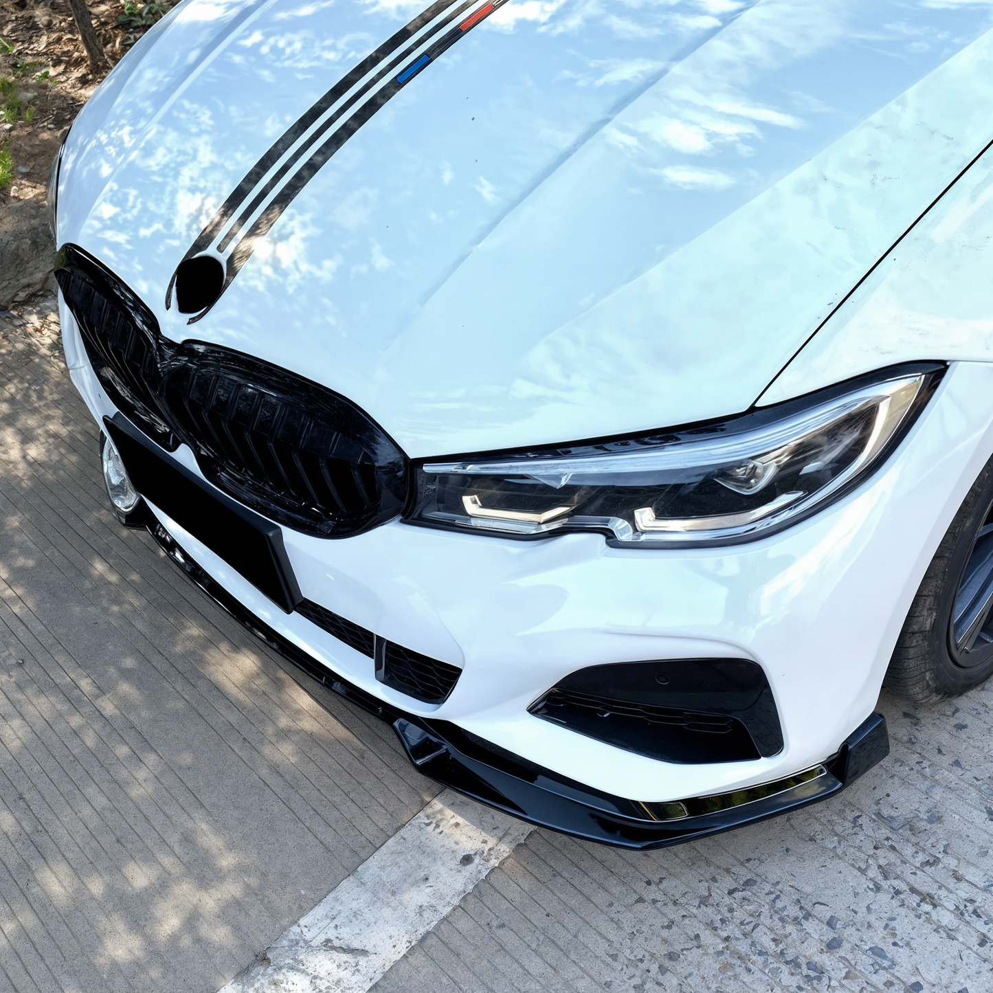 Halofield M Sport Front Splitter Lip — BMW 3 Series G20 G21